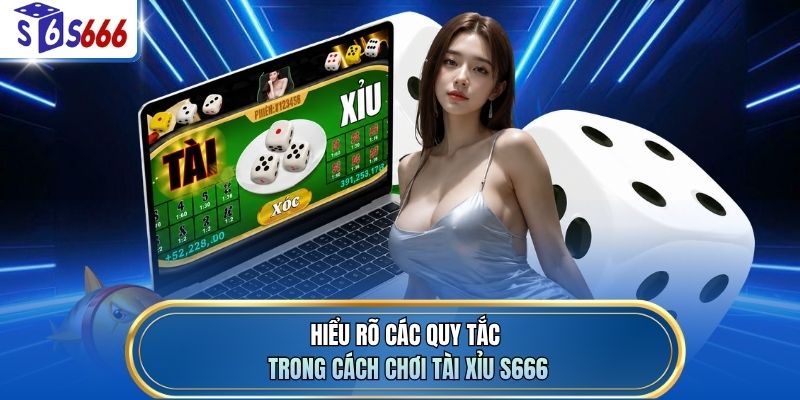 Hiểu rõ các quy tắc trong cách chơi Tài Xỉu S666