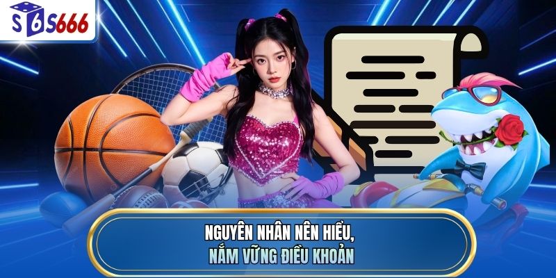 Nguyên nhân nên hiểu, nắm vững điều khoản